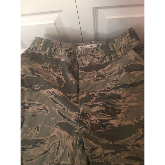 US Air Force 32R X 28 men utility trouser‎ pant green camouflage cargo - Picture 1 of 5